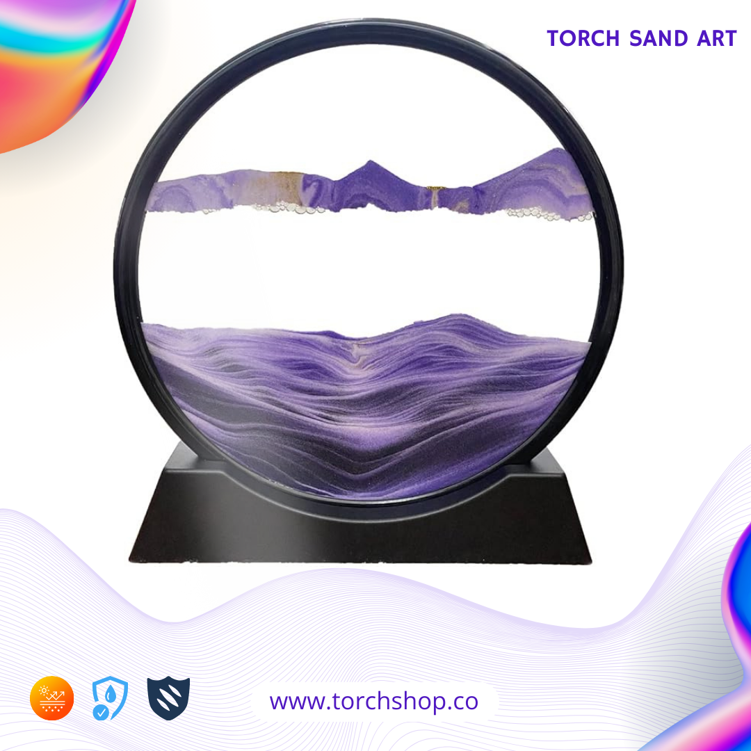 ساند ارت بنفسجي